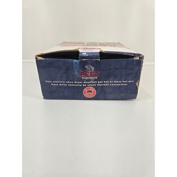 Peet shoe dryer original 2 port white tested works with box - Picture 8 of 8